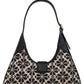 Kate Spade Flower Jacquard Zipped Shoulder Bag