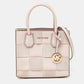 Michael Kors Light Leather And Suede Mercer Tote