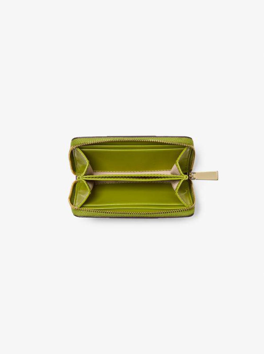 Small Logo Stripe Wallet