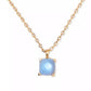 Gold-Tone Cubic Zirconia Pendant Necklace, 16" + 3" extender