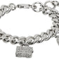 Silver 'The Pavé Mini Icon Charm' Bracelet