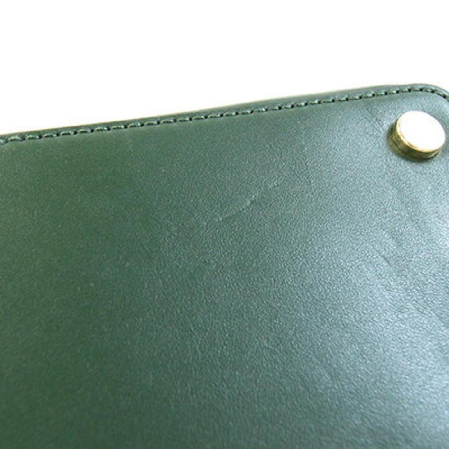 Leather Handbag Shoulder Bag (Pre-Owned)