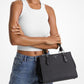 Marilyn Medium Signature Logo Satchel