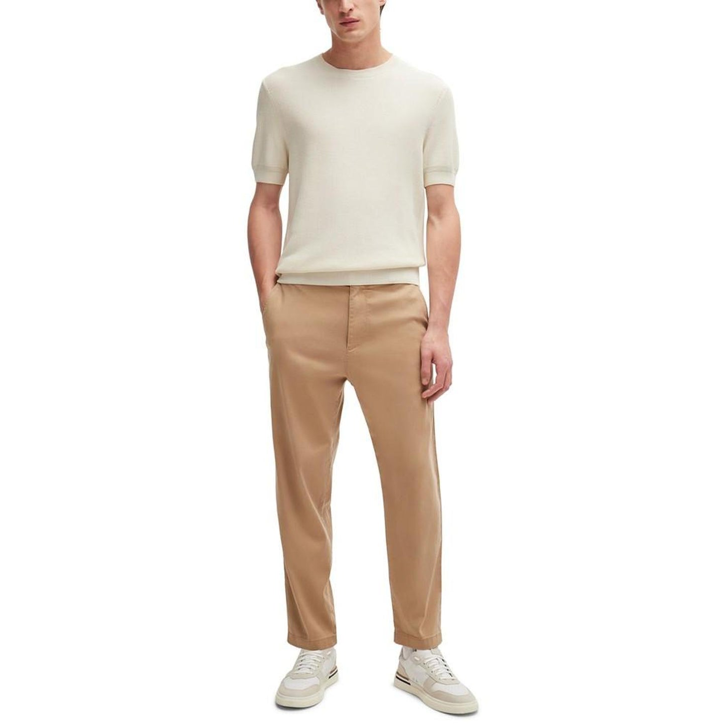 Men's Regular-Fit Short Sleeved Sweater