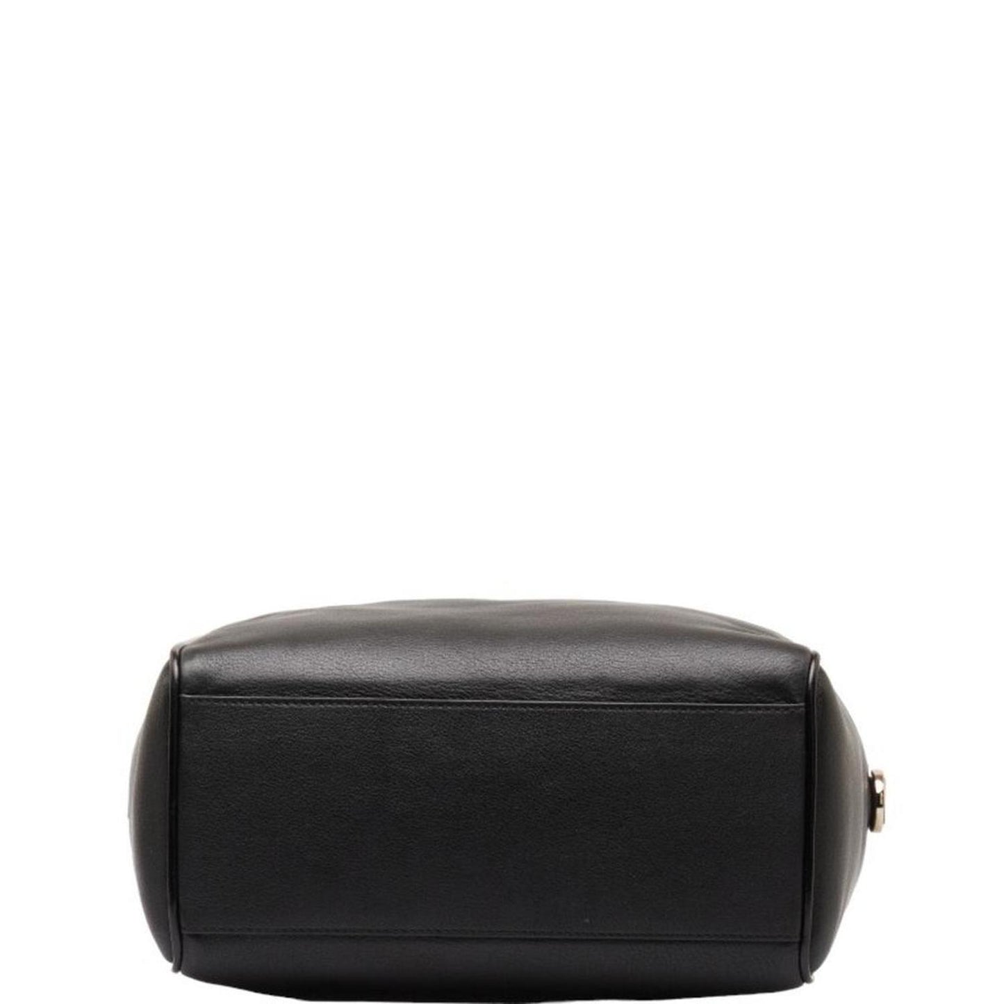 Leather Handbag Shoulder Bag (Pre-Owned)