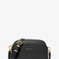 Jet Set Small Leather Camera Crossbody Bag