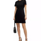 Women's Slim-Fit Crew-Neck Dress