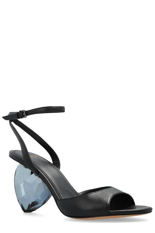 Kate Spade Crystal Heel Strappy Sandals