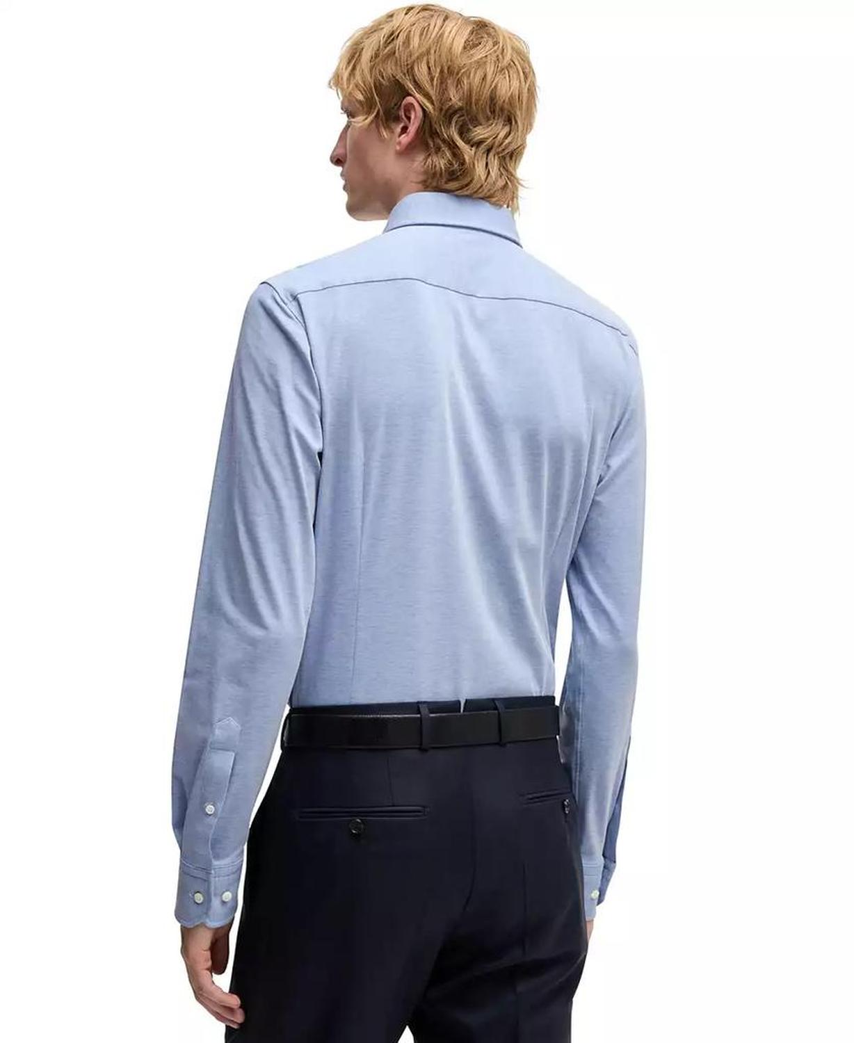 Men's Slim-Fit Cotton-Blend Shirt