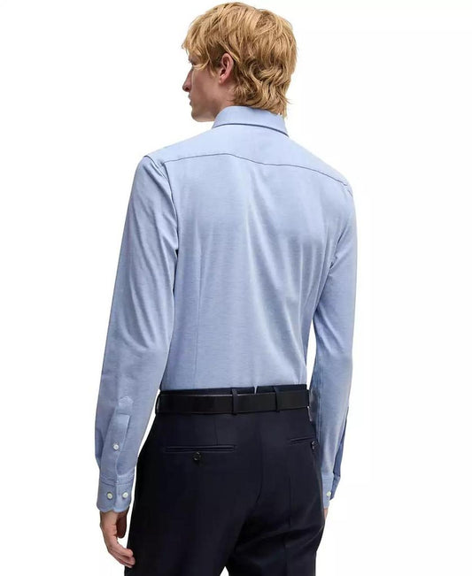 Men's Slim-Fit Cotton-Blend Shirt