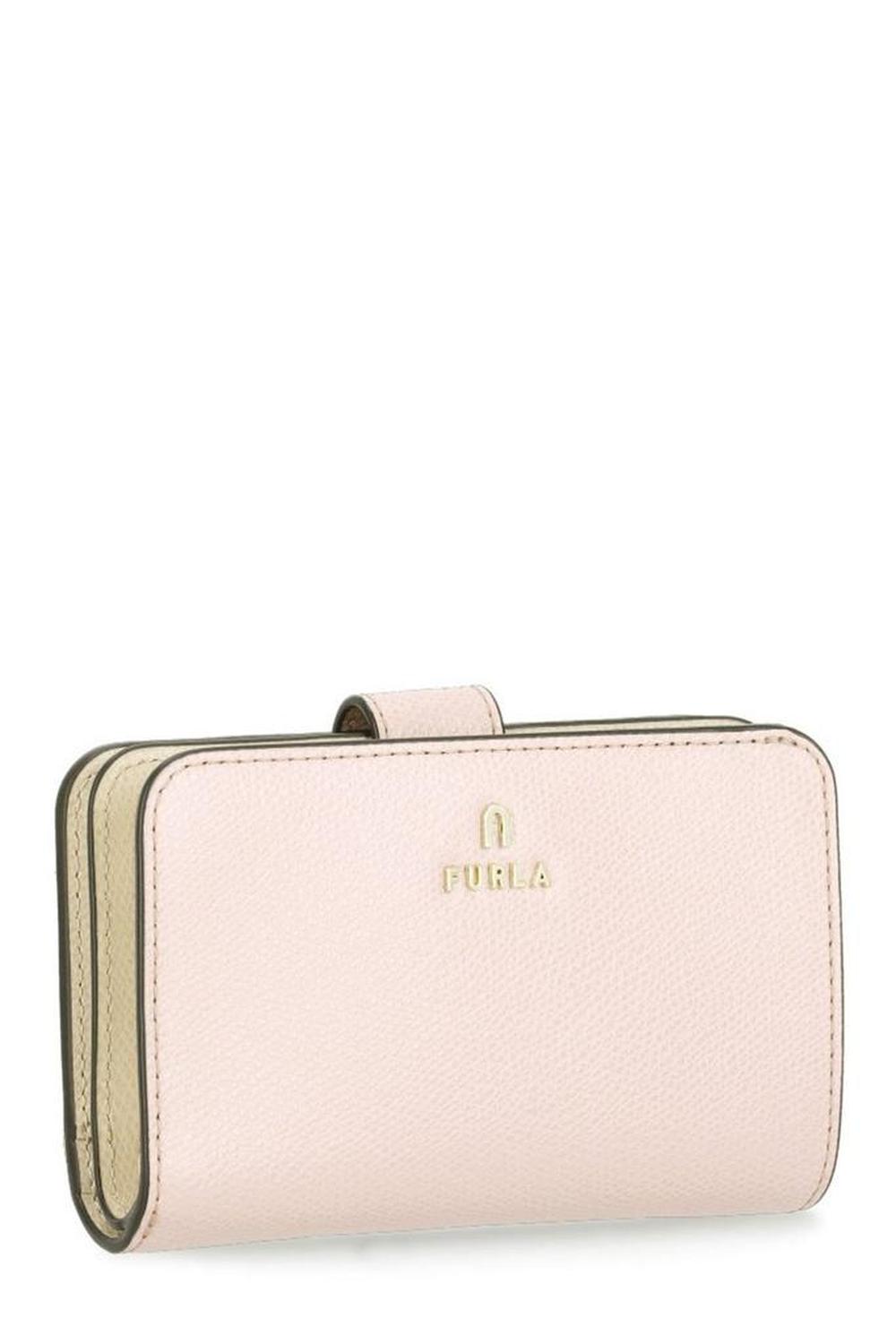 Furla Camelia Logo Lettering Wallet