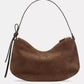 Loop Suede Large Shoulder Bag