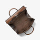 Campbell Burnished Leather Weekender Bag