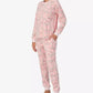 Women's 2-Piece Sleepwear Long-Sleeve Top and Jogger Pajama Set