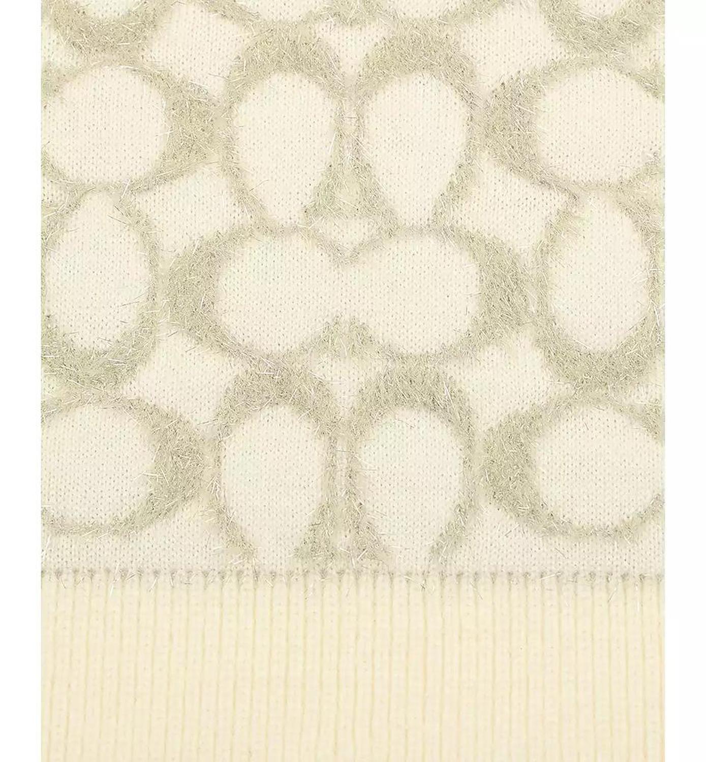 Women's Signature C Metallic Muffler Scarf