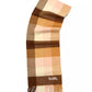 Women's Multicolored Check Muffler Scarf
