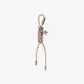 Gold-Tone and Braided Cord Bag Charm