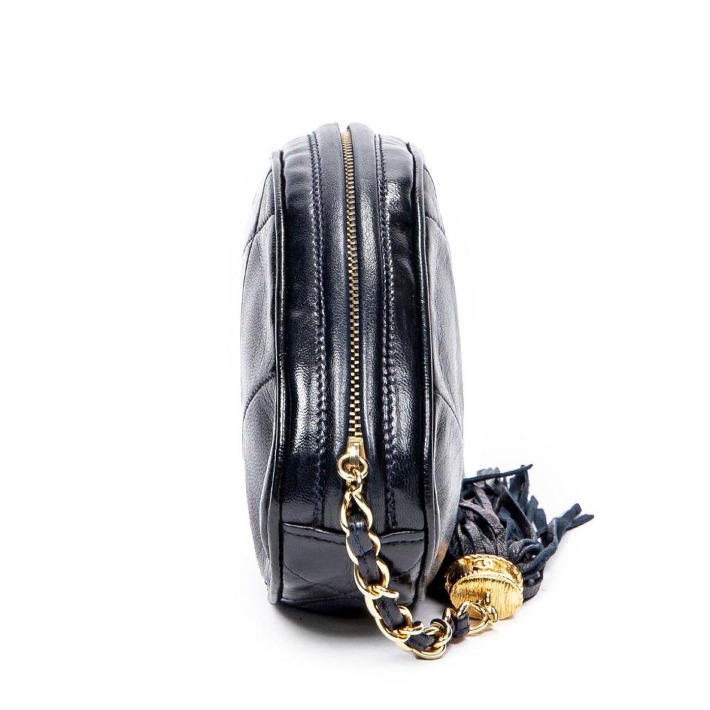 CC Oval Tassel Clutch