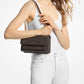 Claire Large Suede Shoulder Bag