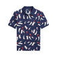 Sailboat-Print Cotton Mesh Polo Shirt (Big Kid)