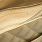 Chanel PearlQuilted Caviar Leather Gst Shopper Tote
