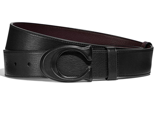 Signature Buckle Cut to Size Reversible Belt 38 MM