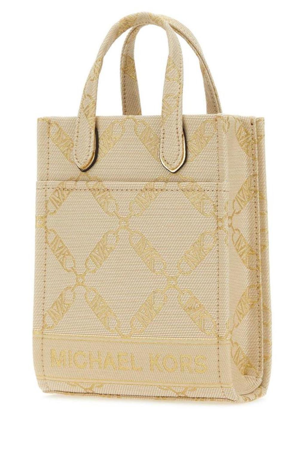 Michael Michael Kors Gigi Logo Detailed Crossbody Bag