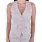 Michael Kors Buttoned V-Neck Vest