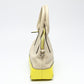 yellow Leather Handbag Shoulder Bag (Pre-Owned)