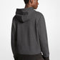 Signature Logo Cotton Blend Zip-Up Hoodie