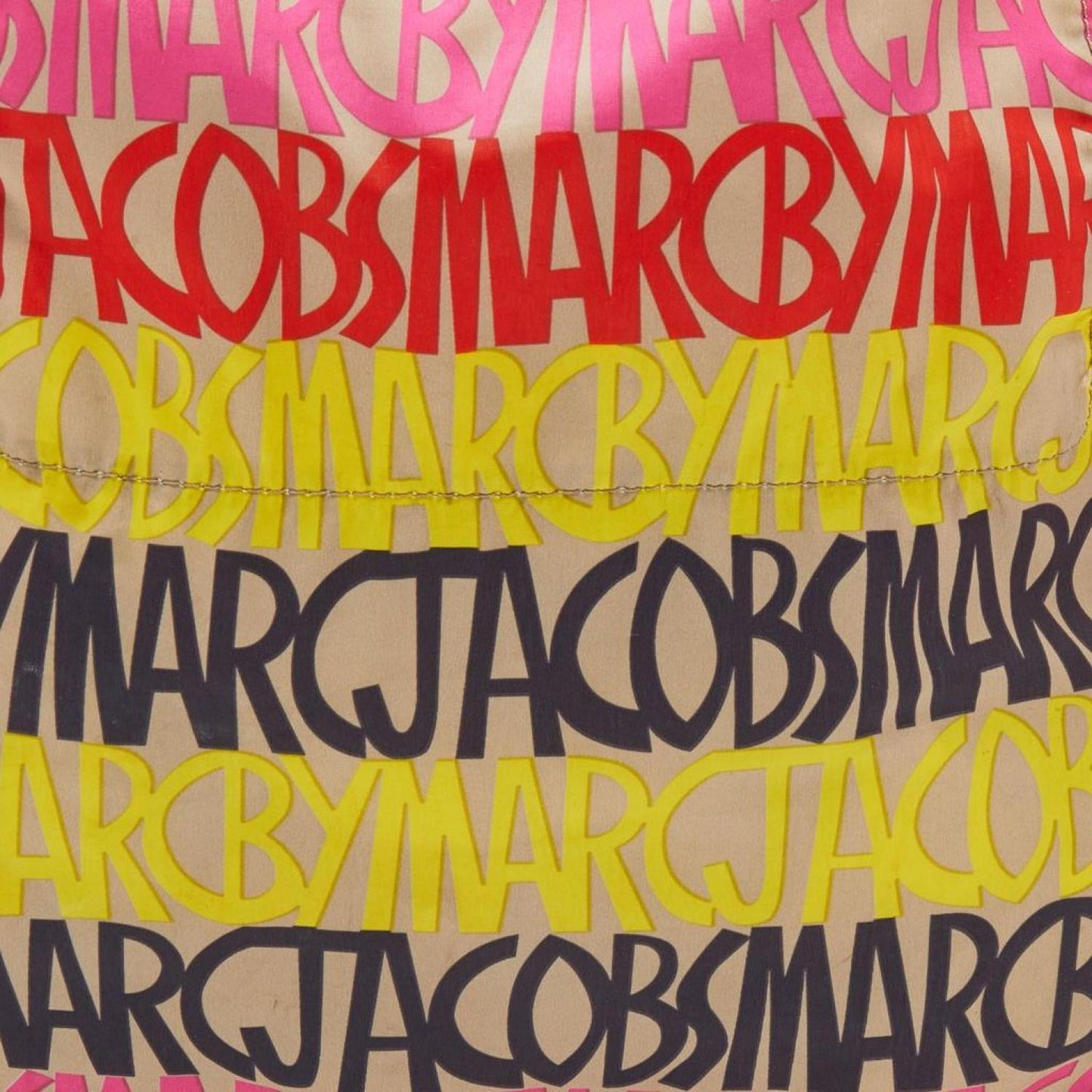 Marc By Marc Jacobs Multicolored Printed Nylon Tote