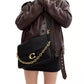Chain Tabby Leather Medium Shoulder Bag 35