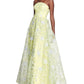 Marchesa Notte Cutwork 3D Gown
