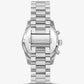 Lexington Pavé Silver-Tone Watch