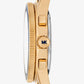 Oversized Maritime Gold-Tone and Silicone Watch