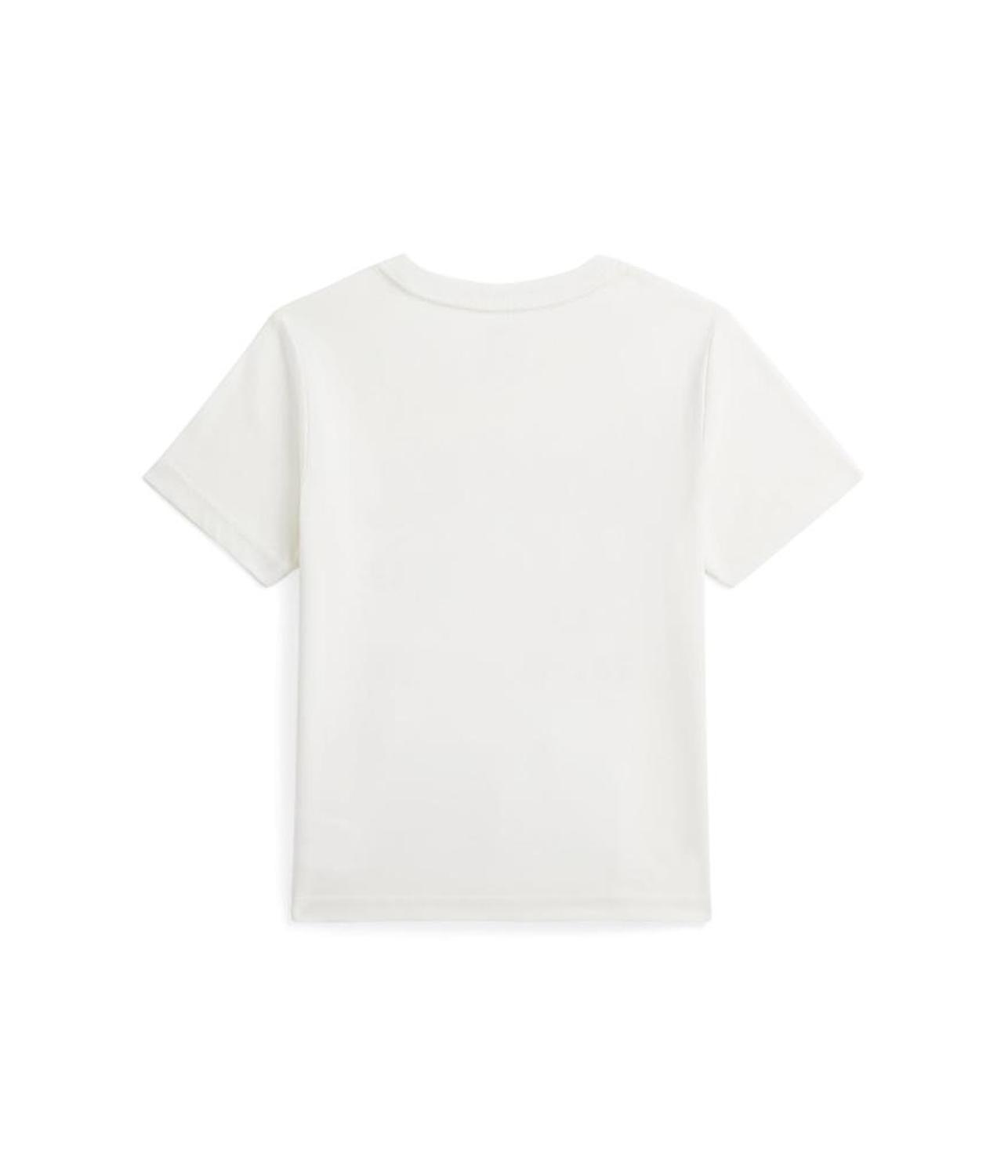 Logo Cotton Jersey Tee (Toddler/Little Kid)