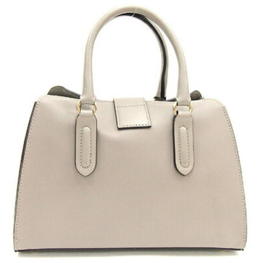 Leather Handbag Shoulder Bag (Pre-Owned)