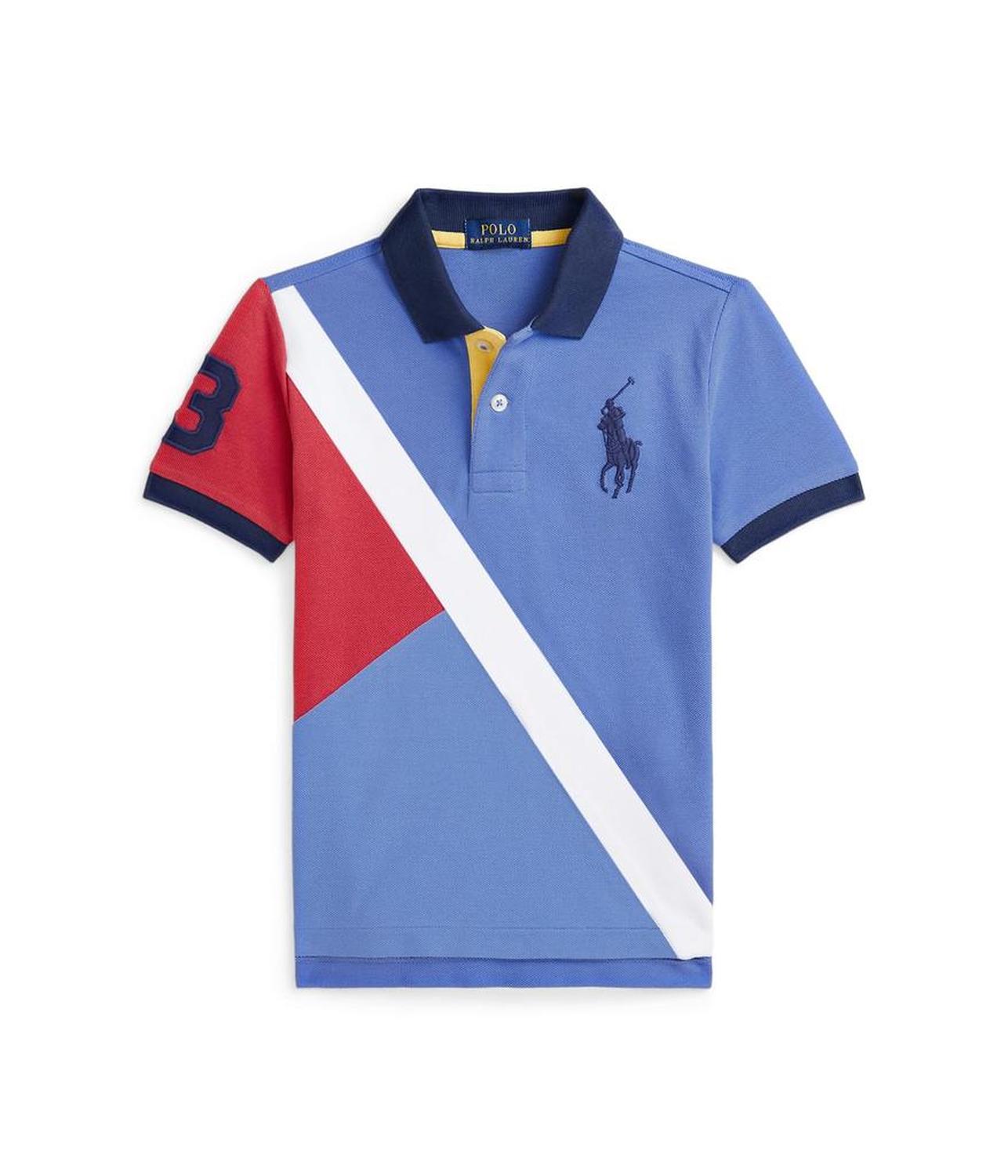 Big Pony Cotton Mesh Polo Shirt (Toddler/Little Kid)