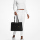 Jet Set Travel Large Saffiano Leather Pocket Tote Bag