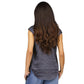 Women's Dot Print V-Neck Top
