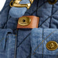 Tabby Small Quilted Denim Backpack