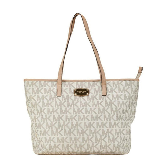 Pvc Leather Handbag Tote Bag (Pre-Owned)