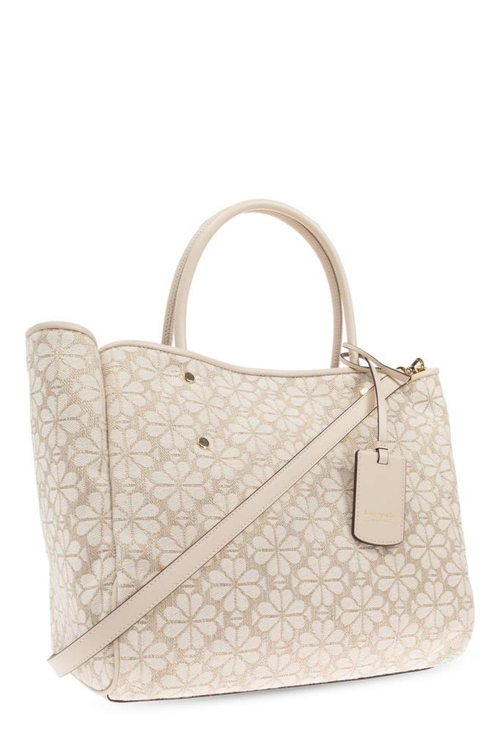 Kate Spade Flower Jacquard Medium Everything Tote Bag