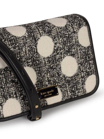 Kate Spade Tweed Polka Dot Crossbody Bag