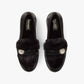 Women's Posh Winter Fur Loafers In Black
