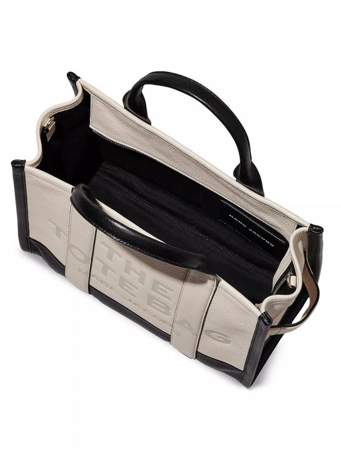 The Colorblock Leather Medium Tote