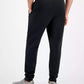 Men's Textured-Logo Jogger Pants