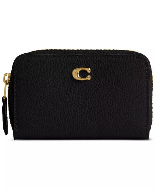 Essential Leather Zip Around Card Case