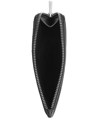 Leather New York Zip Card Case