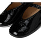 Sculpted C Crinkle Patent Leather Soft Mary Jane